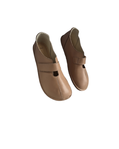 Balerini Barefoot dama Luna-Caramel